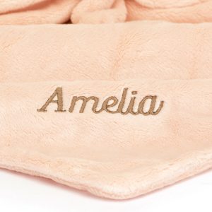 Personalised Bashful Blush Bunny Soother